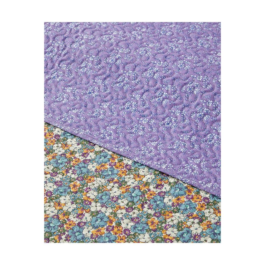 Fiore Viola Double Multi -purpose Cover 200x220 Cm Purple