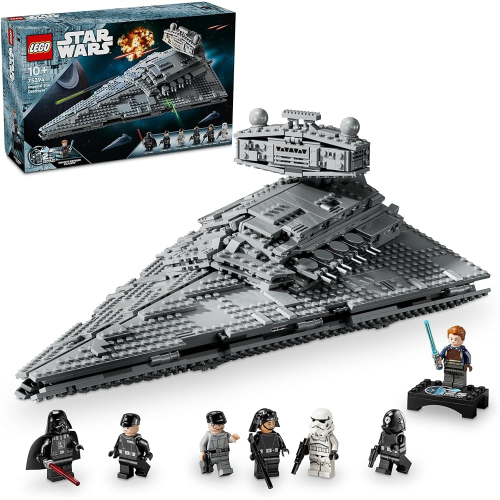 

LEGO Star Wars Star Destroyer 1555 Pieces Building Set for Kids Ages 10 and Up