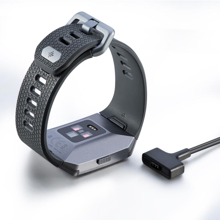 For Fitbit Ionic Official Charging Cable(Black)