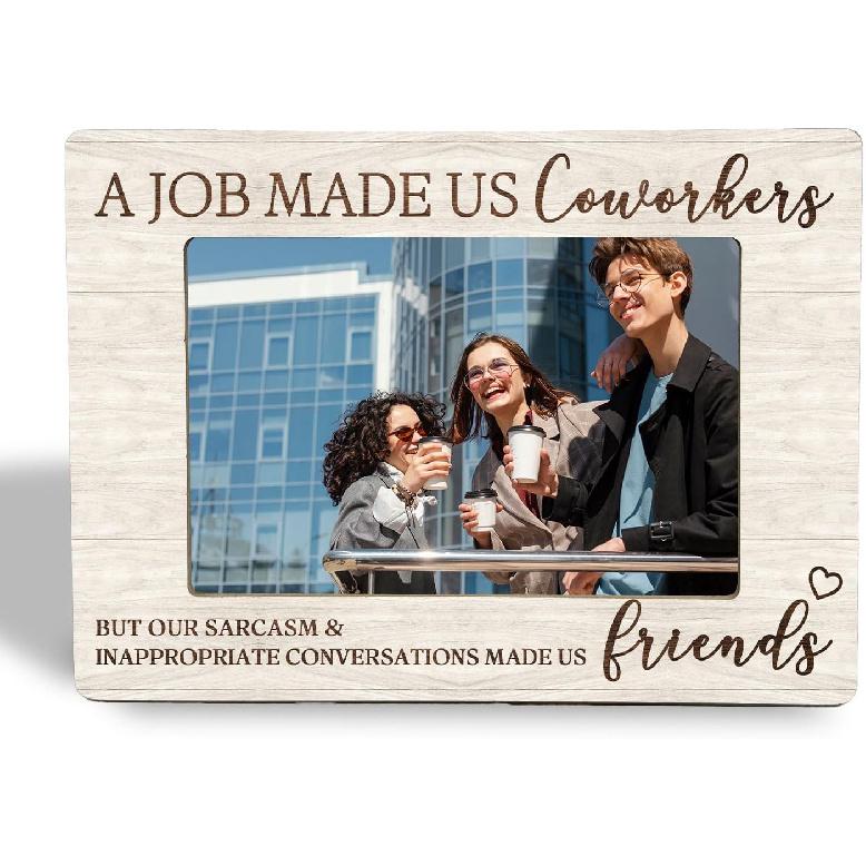 Best Friends Picture Frame - The Girls Friend Besties Wooden Photo Frame 4x6, Friend Soul Sister Gifts