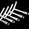 9pcs Stainless Steel Understring Radius Gauge For Guitar Bass Setup Luthier Tool