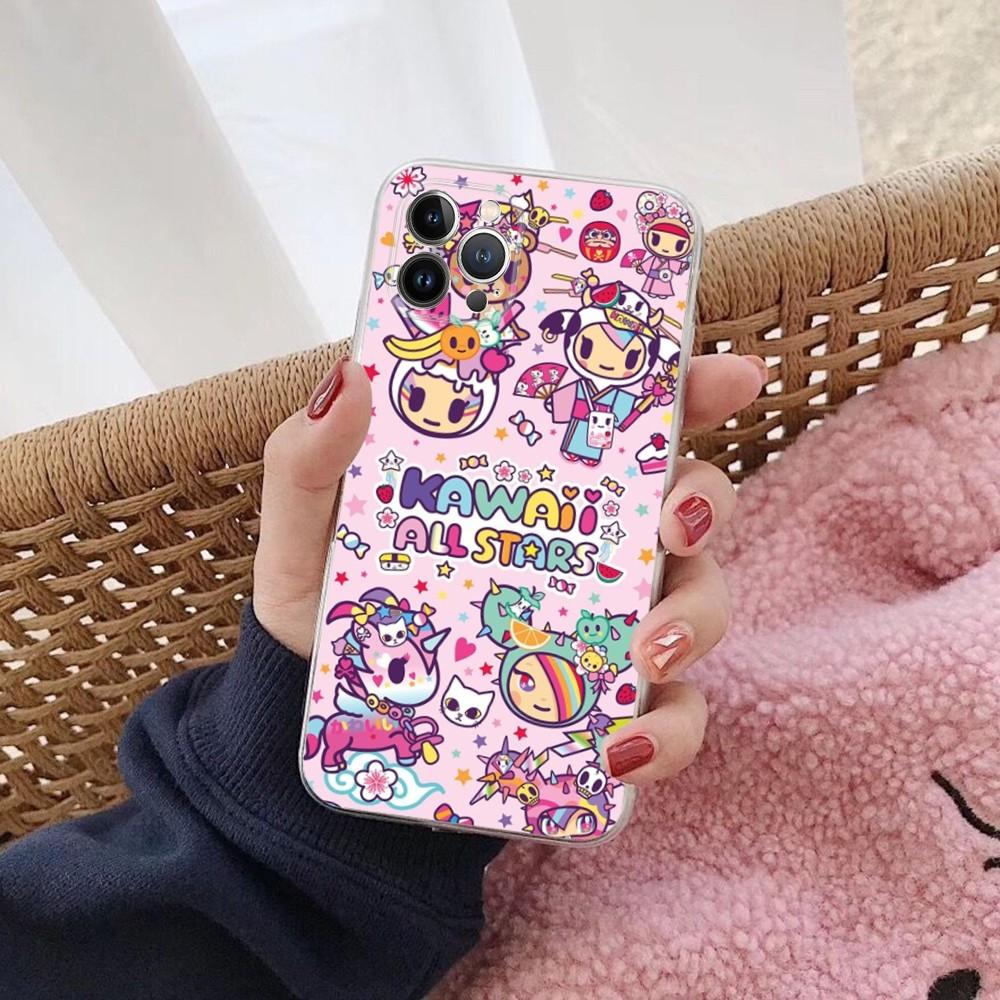 Japan Tokidokis Phone Case For iPhone 15 14 11 12 13 Mini Pro XS Max Cover 6 7 8 Plus X XR SE 2020 Funda Shell