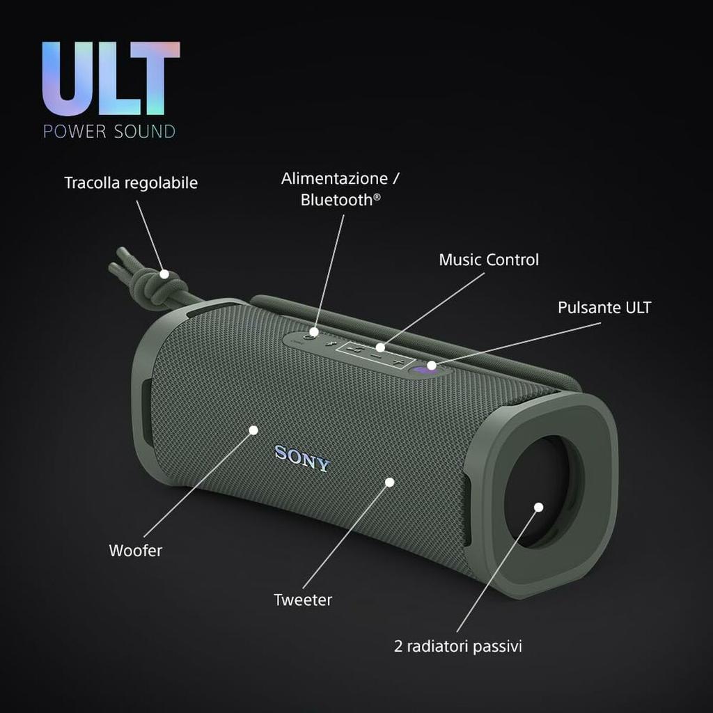 Portable Bluetooth Speakers Sony SRS-ULT10H Grey