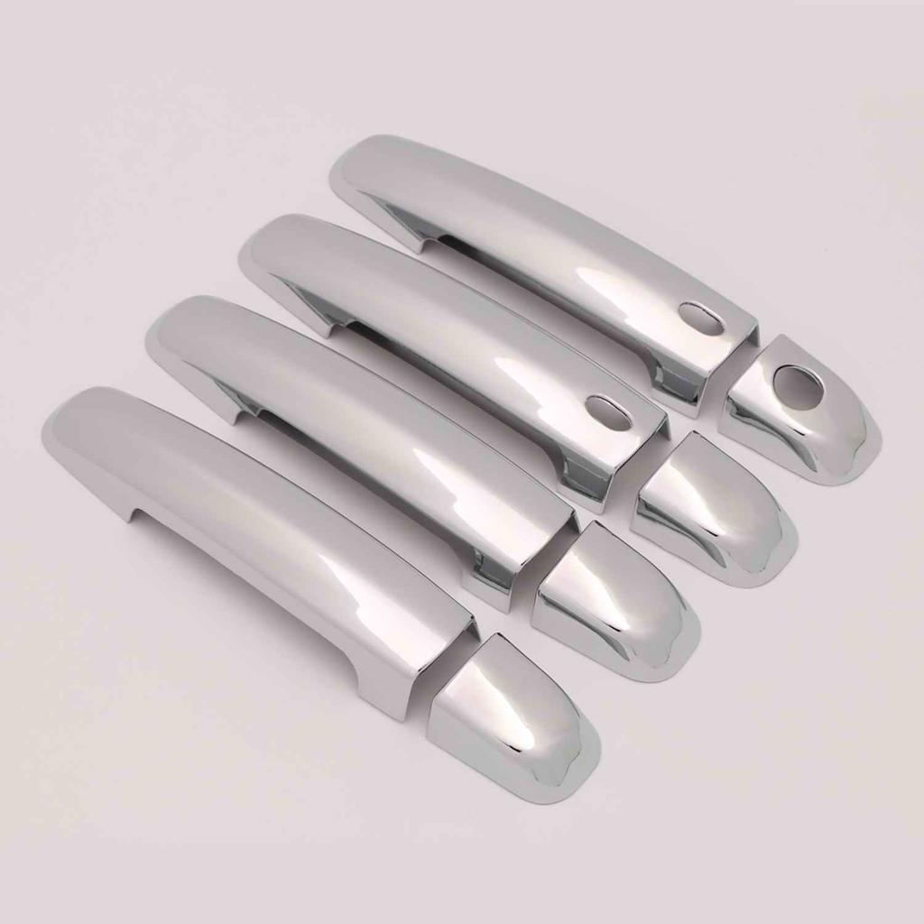 Car Decoration Door Handle Cover For Suzuki Swift 2005-2017 Carbon Fiber Silver Cars Accessories Styling Upgrade Modify A Car