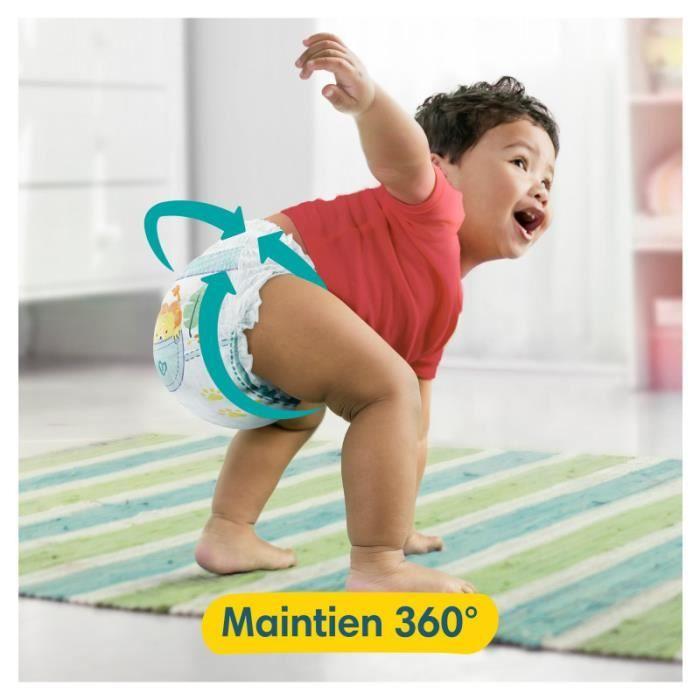 Couches-Culottes Pampers Baby-Dry Taille 3 - Pack 1 Mois 192 Couches