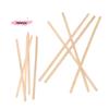 50Pcs Disposable Wooden Stirrers Coffee Hot Cold Drinking Beverage Sticks Eco-Friendly K-Cup Lids Compatible Wood Stir Pops
