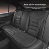 Universal Ventilated Nappa Leather Car Seat Cushions - Four Seasons, Breathable, High-Grade, Perforated Design for All Models.