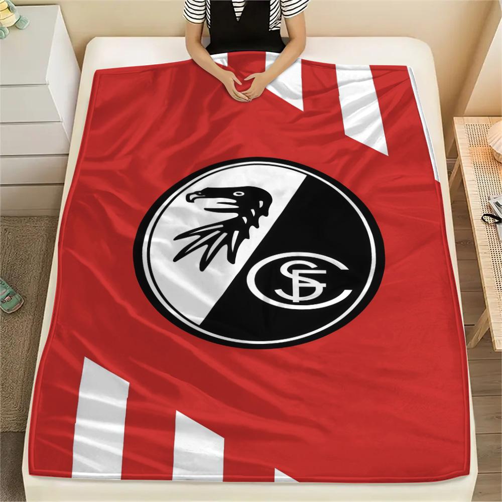 Freiburg E Print FlAannel Blanket, High Quality Comfortable for All Seasons, Home Decor, Warmth and Comfort
