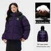 Camel Unisex 700-Fill Power Hooded Down Puffer Jacket