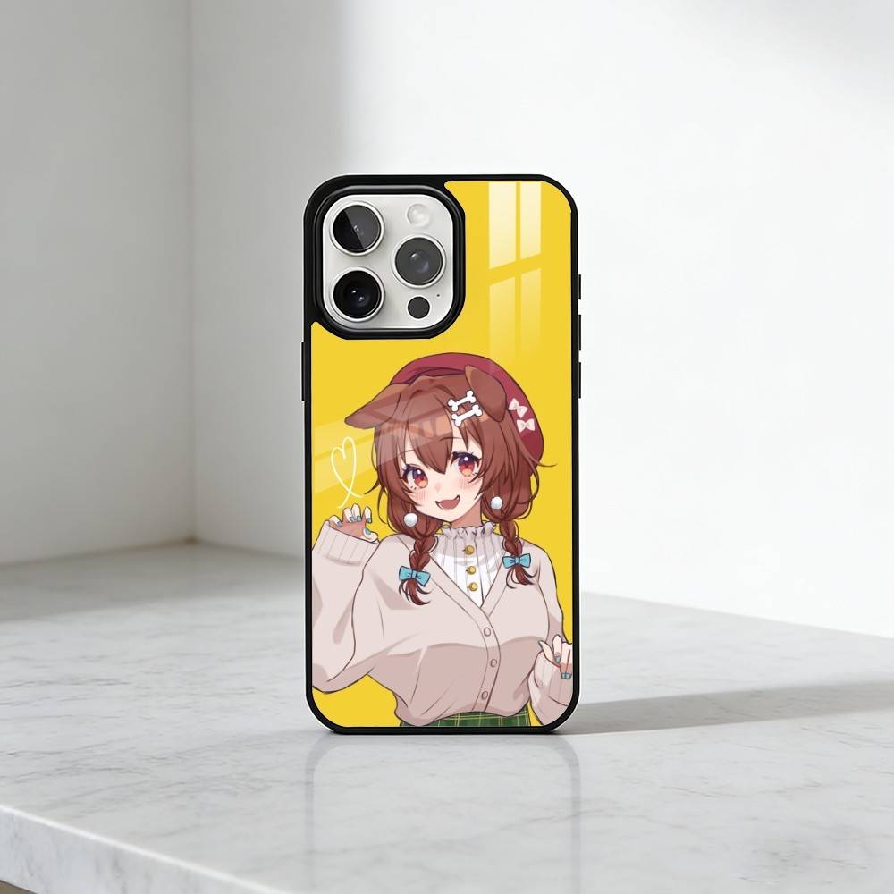 

Virtual Inugami Korone Holo Phone Case For iPhone17,16,15,14,13 Plus,Pro Max Magnetic For Magsafe Wireless Charging iPhone13