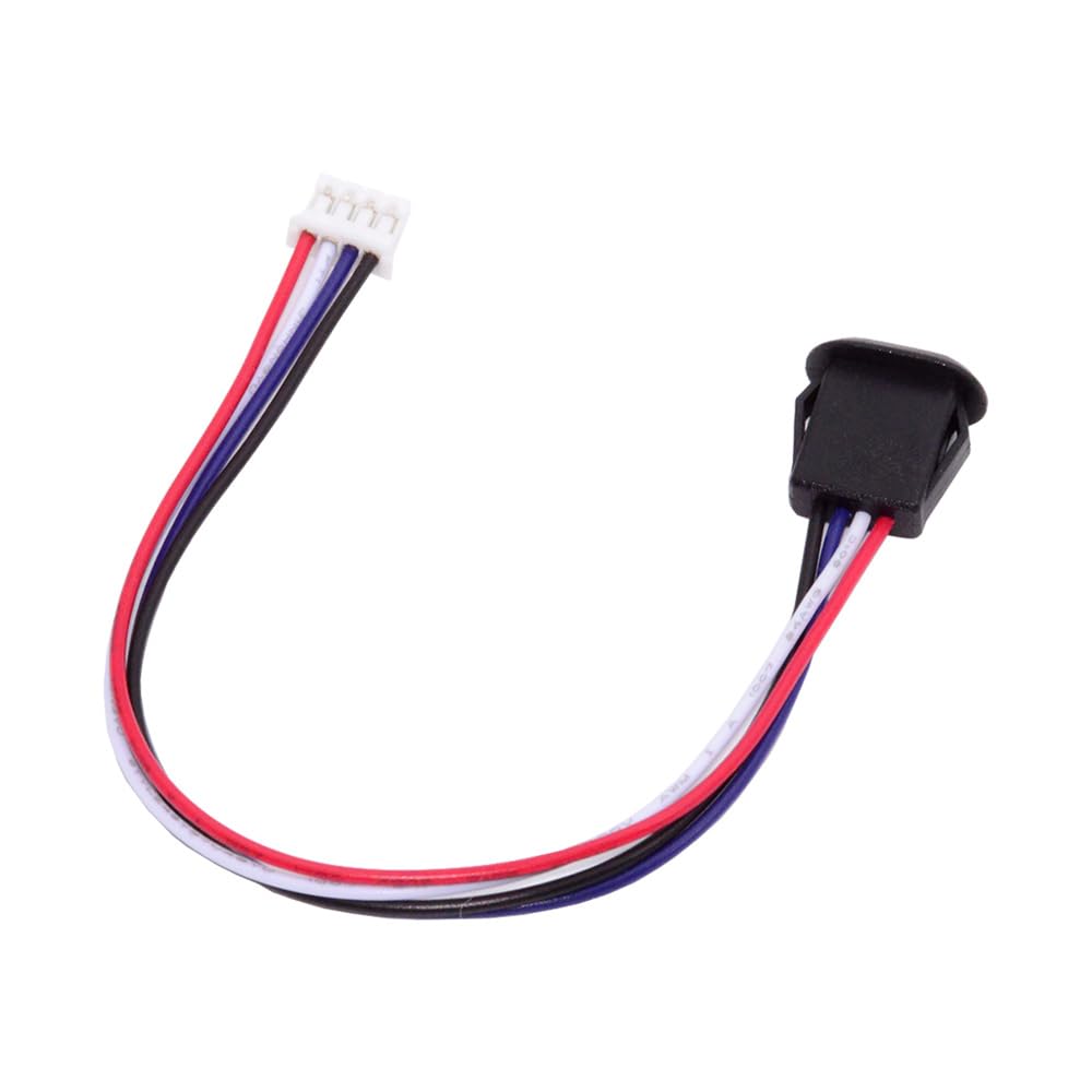 Cablecc Set Female Socket To Header Latch DIY OEM DC 5V Power 5-Piece Type-C 4-Pin Cable, 2.0mm Pitch, Mount, Support,