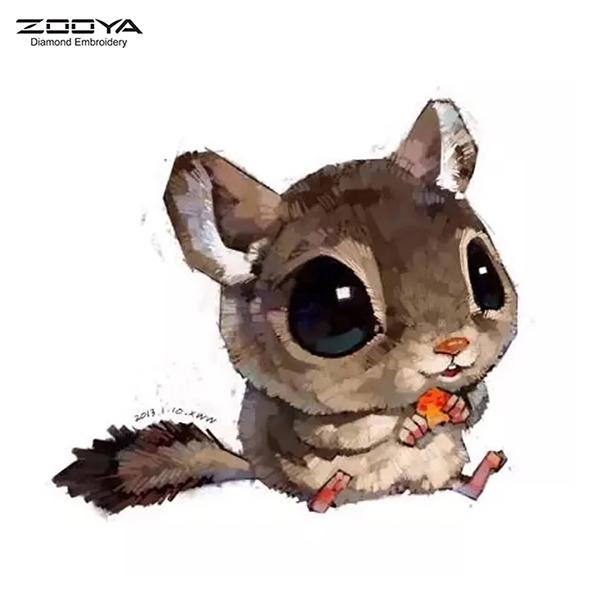 

ZOOYA DIY 3D квадратная алмазная картина акварельная вышивка крестиком домашний декор