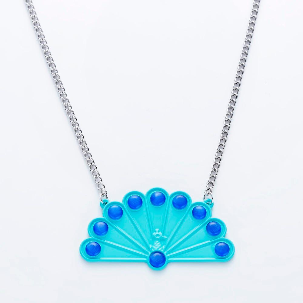 

Anime Peacock Pendant Necklace Choker Cute Jewelry Accessories