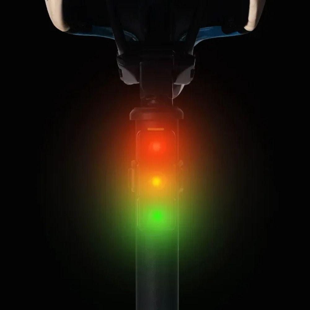 

Red/Blue/Green Flash Tail Rear Lights Emergency Cycling Taillight LED Bike Warning Lamp Bike Light 2pcs