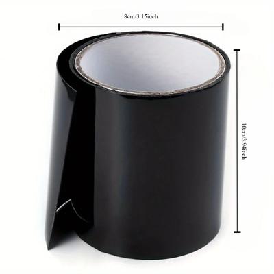 1PC 5 Ft (1.5 M) All-Purpose Waterproof Patch & Repair Tape - Self-Adhesive PVC Sealant for Pipe Leaks, Roofs, Boats
