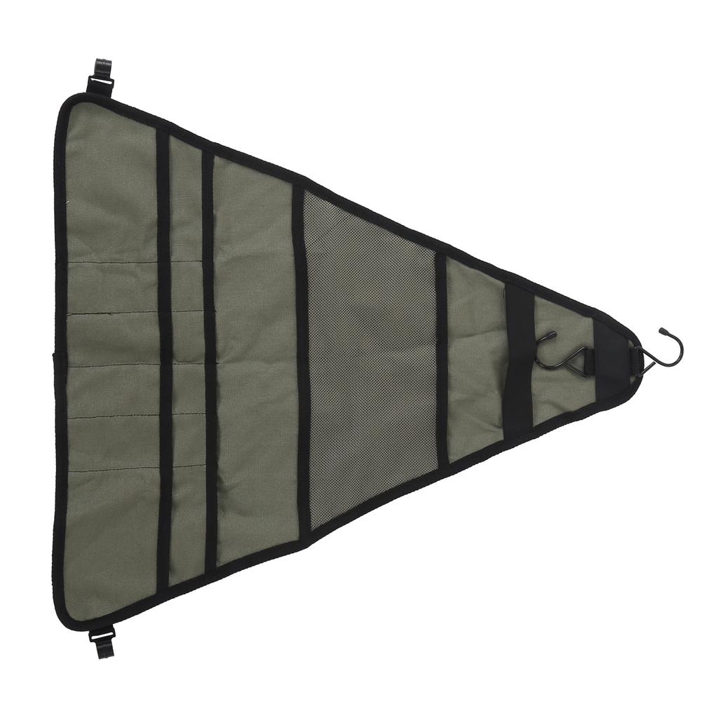 Geschirr Aufbewahrungstasche Faltbar Verstellbar Mehrere Taschen Bestecktasche für Rucksacktouren BBQ Camping Wandern