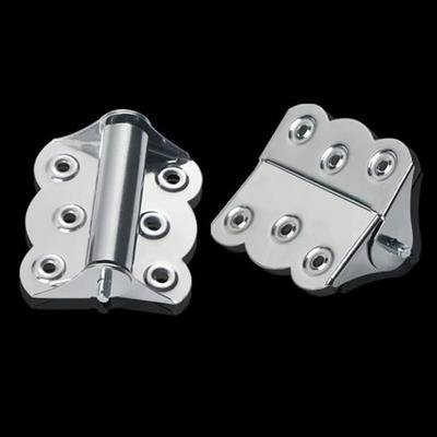 2 stuks Roestvrijstalen Hor Deurscharnieren Hardware Veerbelast Scharnier, Zilver