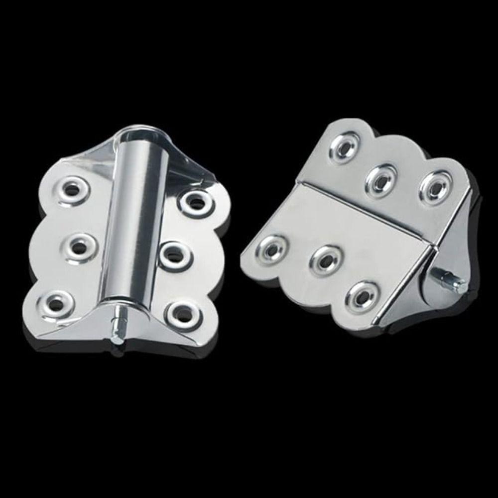 Butterfly Spring Loaded Hinges Silver Door Closer Hinge Hardware Screen Door Hinges  Screen Door