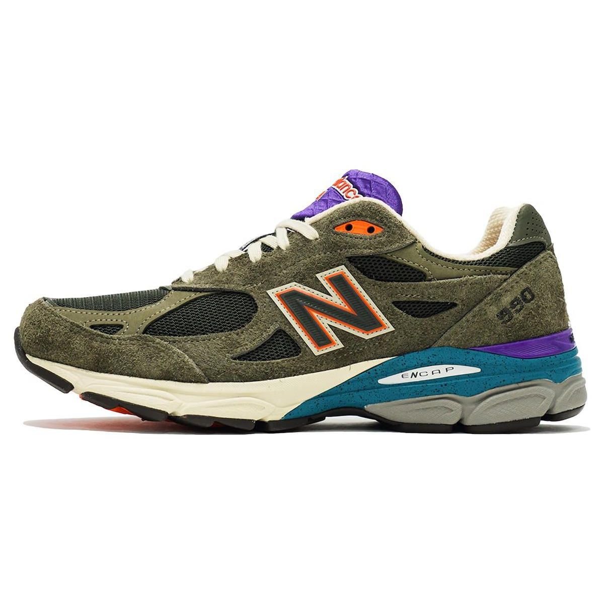 

Мужские кроссовки New Balance YCMC x 990v3 Made in USA Trailblazers Green Dark-Camo Camo-Green M990SO3 44