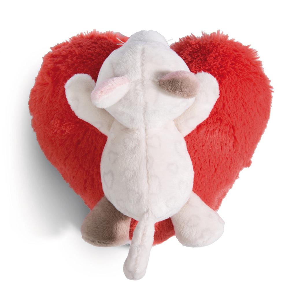 NICI Plush Love Cat Cute Lying Down 13cm