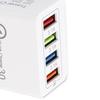 Portable Travel 4 USB Ports Fast Charging QC 3.0 Wall Charger Power Adapter