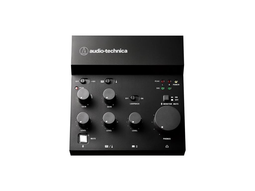 Audio-Technica AT-UMX3 USB Audio Mixer, Audio Interface, Streaming Equipment, DTM, Music Production, USB Type-C, SmartphoneTablet Compatible, PS4, PS5