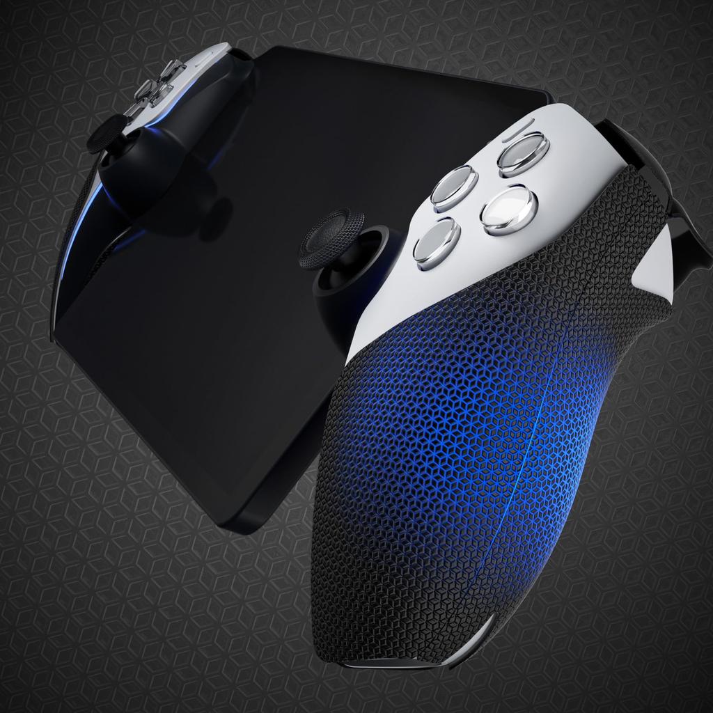 Premium Grip Set for PlayVital PS Portal Remote Player Trigger Button Grip Reinforced Comfortable Controller Grip Cover Seal for PS Portal Hexagonal