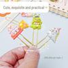 Creative Animal-Shaped Colorful Metal Paper Clip Bookmarks for Students and Office Use