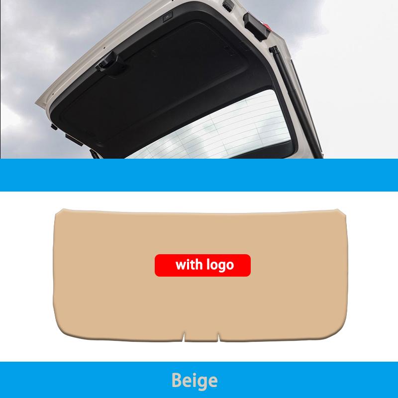 Car Rear Trunk Tailgate Anti-kick Protective Mat Leather Decoration Pad For Skoda Kodiaq 2025 2024 2017-2025 Accessories