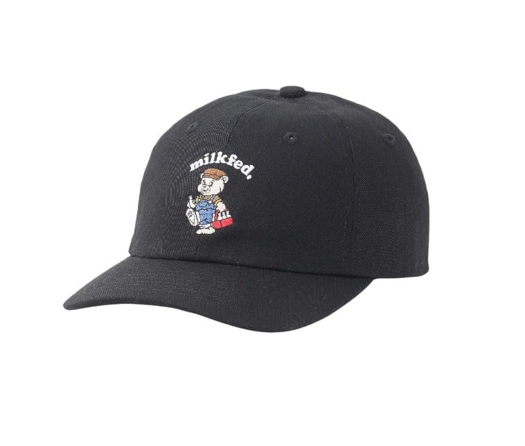 

[Milkfed] БЕЙСБОЛКА МИШКА MILKMAN Женская ЧЕРНАЯ