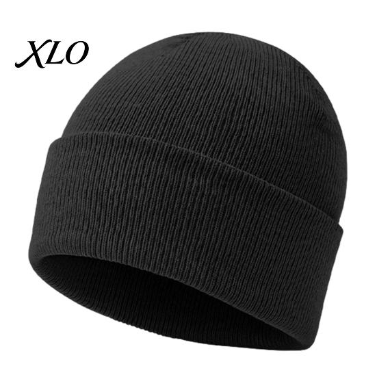 Outdoor Hiking Hat Knitted Winter Hat, Unisex Thick Thermal Skull Cap, Cozy Windproof Warm Knit for Men Women Jogging Cold Weather Headwear