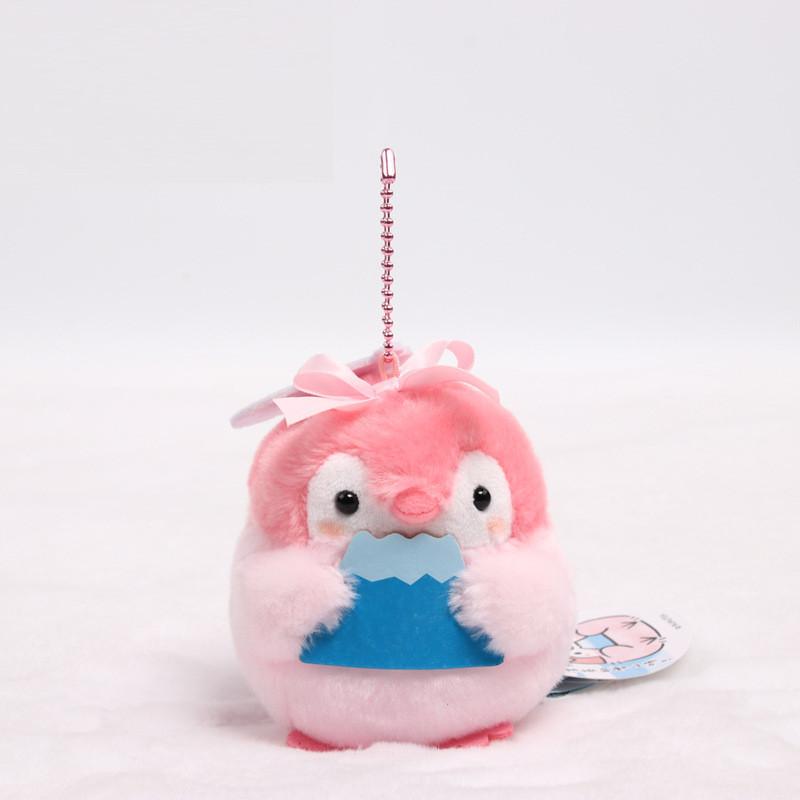 Toy Plush Penguin Keychain Pendant Stuffed Doll Cartoon Kawaii Decor Backpack