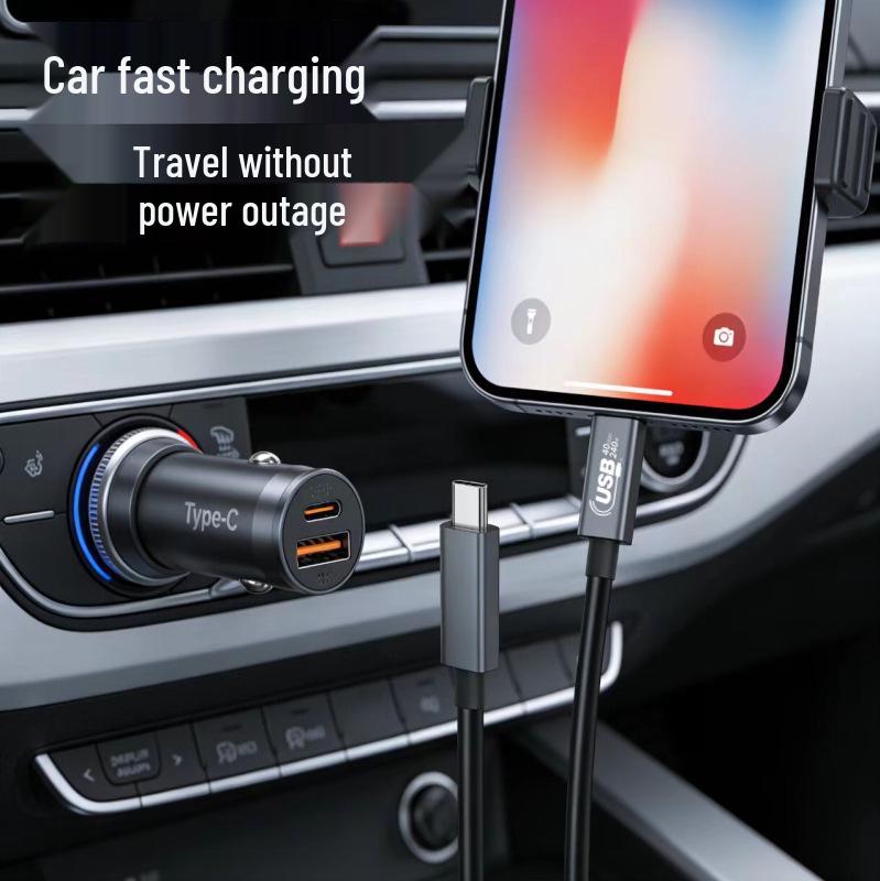 USB4 40Gbps Data Cable with 240W Fast Charging and 8K Display Support - Full-Featured Type-C Cable