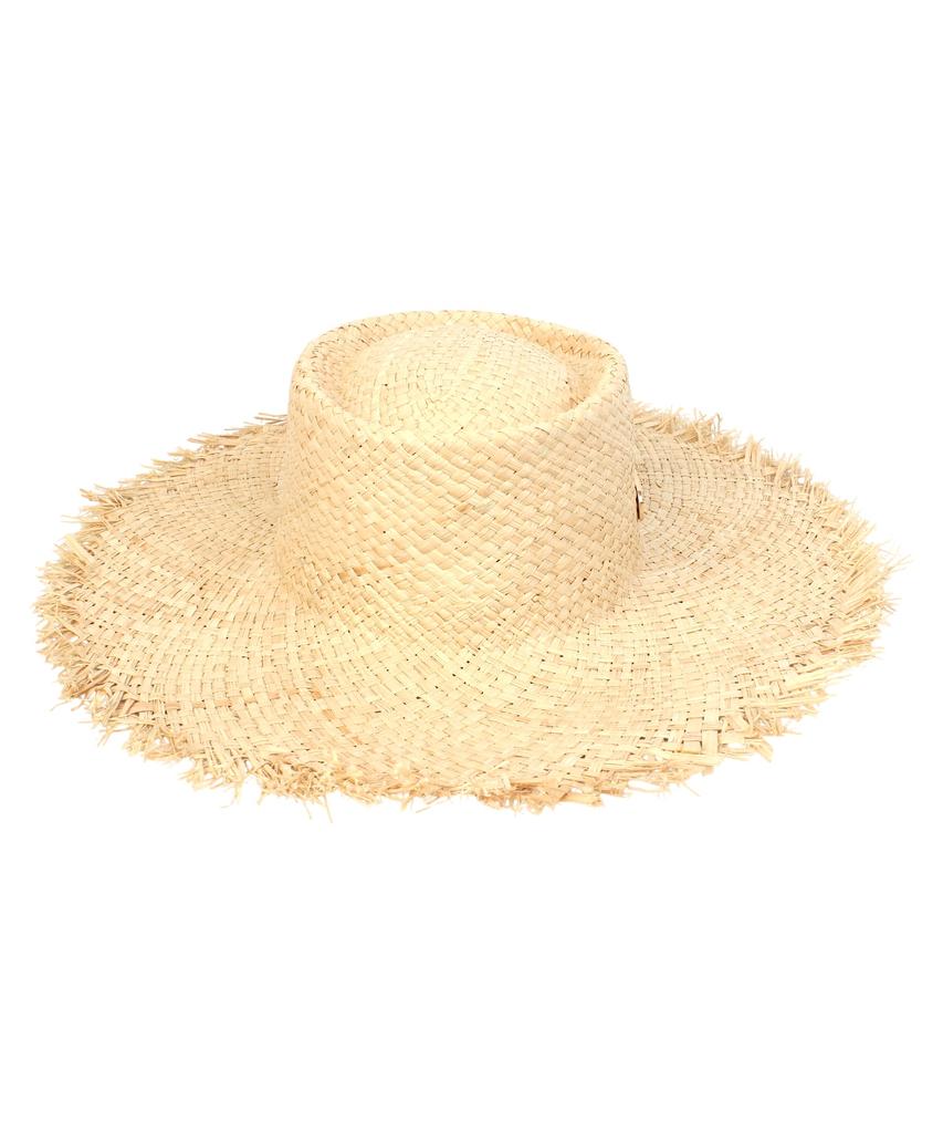 Yunibeosyeolkemiseuteuli Soft Natural Raffia Home Panama Hat Panama Hat