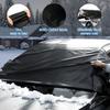 Schneedecke für die Windschutzscheibe 600D Auto-Sonnenschutzabdeckung mit 360° winddichtem Design Auto-Frontscheiben-Eisschutzabdeckung für LKW SUV