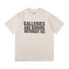 Wholesale GALLERY DEPT washed old short-sleeved beauty tide retro skull print couple loose T-shirt summer