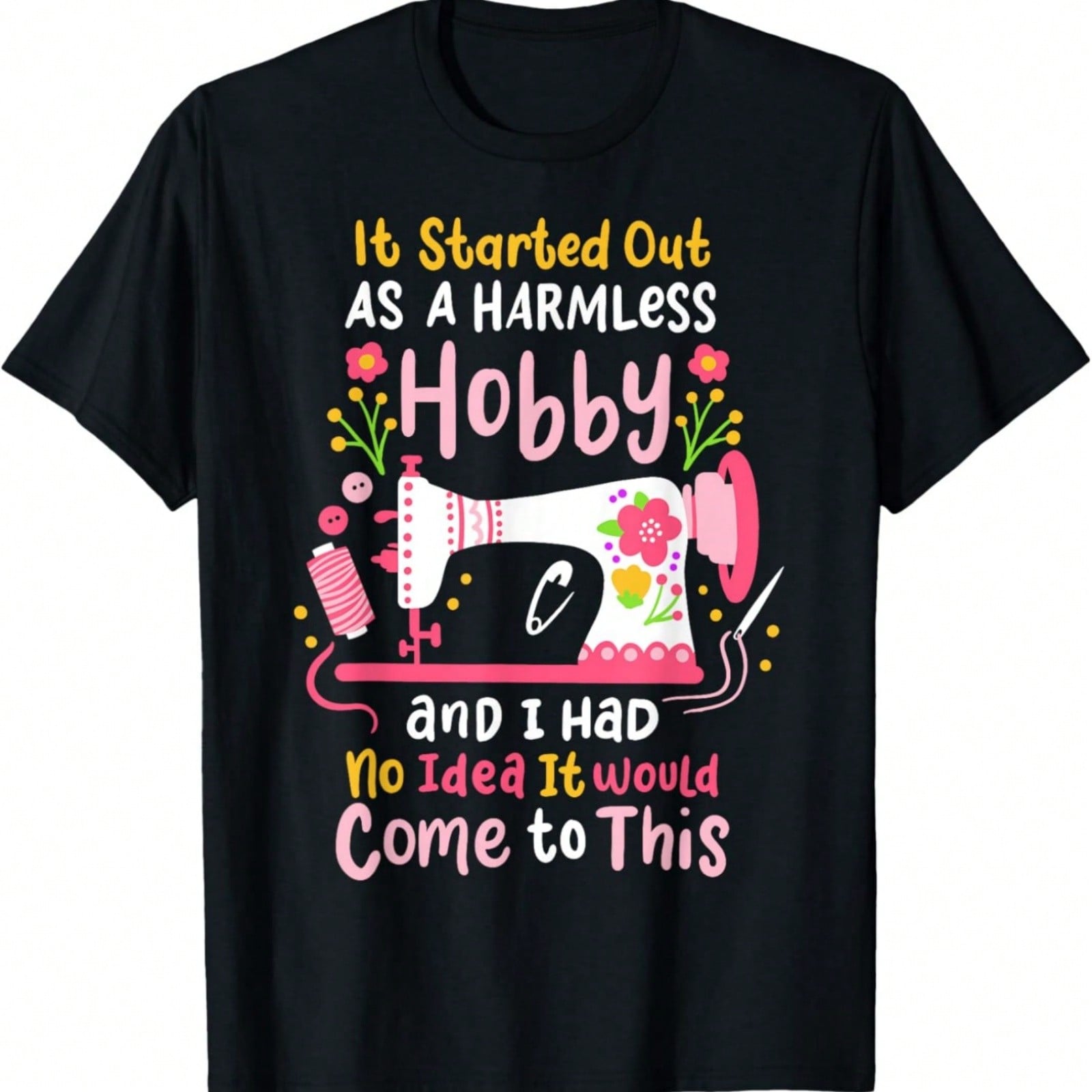 Sewing Quilting Quilt T-Shirt S разноцветный