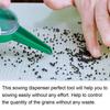 Yousheng Seeds Dispenser Set Handheld Soil Digger Spacer Compact Size Easy to Use Versatile Planting Seeds Garden Hand Tool