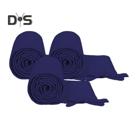 

3 шт. защитный чехол на поручень кроватки, двусторонний защитный уголок для кроватки, мягкая защитная полоска для прорезывания зубов, универсальная защитная накладка на уголок детской кроватки, защитный бампер темно-синий