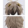LAOBAO Alban Knox Cosplay Brown Bob Disguise Wig Costume Halloween Costume Wig, Wig, Mesh, Heat-Resistant, Set, Accessory,