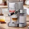 Electric Coffee Machine with Milk Frothing System 3 Temperature Adjustable 20Bar Pre-brew Coffee