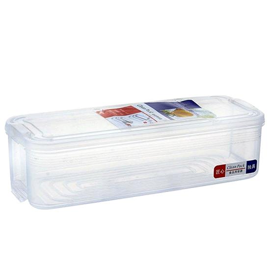 Plastic Storage Bins Fresh Keeping Refrigerator Storage Box Food Containers for Kitchen Fridge Cabinet Freezer Desk Organizer