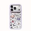 Transparent Dog & Cat Story Case for iPhone 15/14/13 Pro Max - Anti-Fall