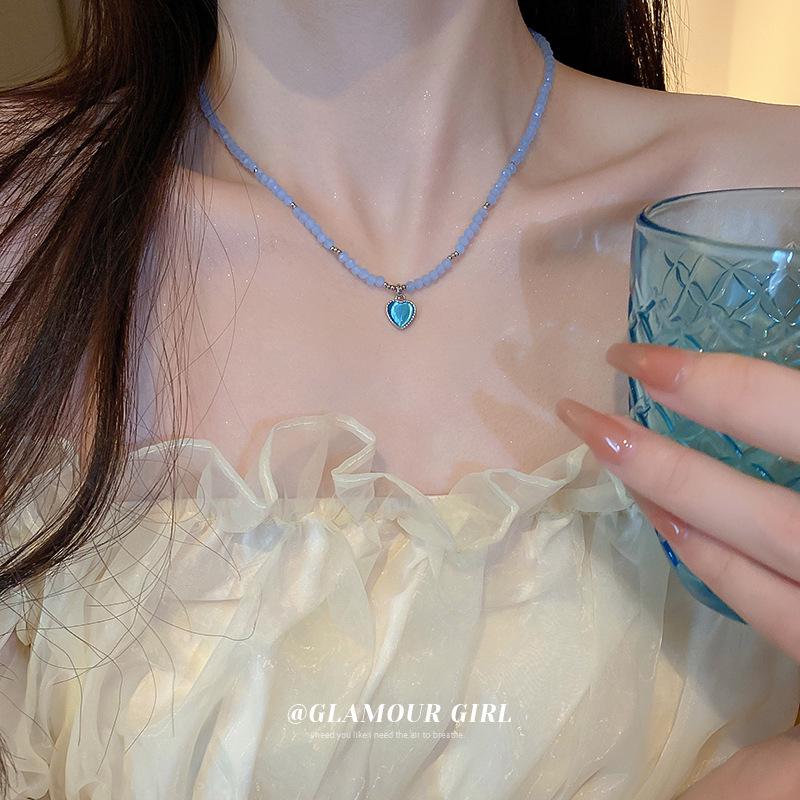 2025 Trendy Niche Beaded Necklace - Sweet, Pure, and Versatile High-End Style