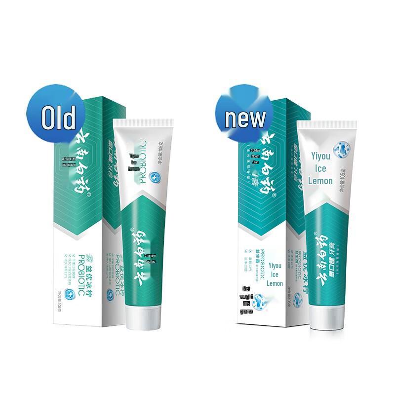 Yunnan Baiyao Probiotic Iced Lemon Toothpaste