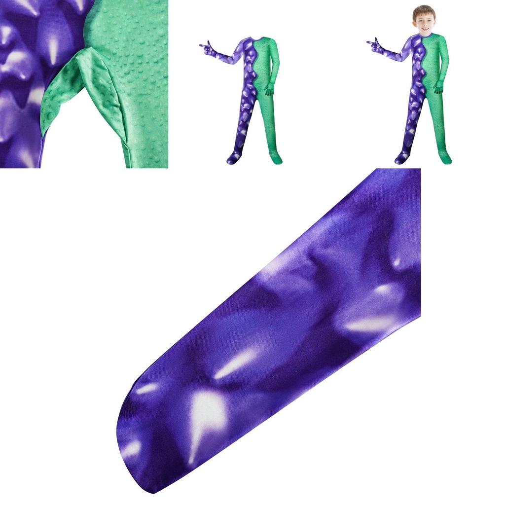 Garten Of Banban Kids' Dance Costume Ld138 Polyester Fiber Purple Costume For Boys And Girls