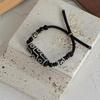 National Style Ceramic Dzi Bead Bracelet Unisex Jewelry For 2024 Summer