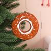 Christmas hot-selling donut decoration pendant Christmas holiday atmosphere decoration small pendant alkaline water bread decoration props