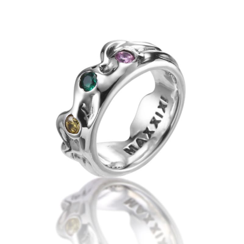 Anonymous Artisan Chewing Gum Silver Ring