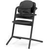 CYBEX - High Chair - 3 In 1 Pack - LEMO 2 - Black - Adjustable In Height and Depth - Baby Set Included